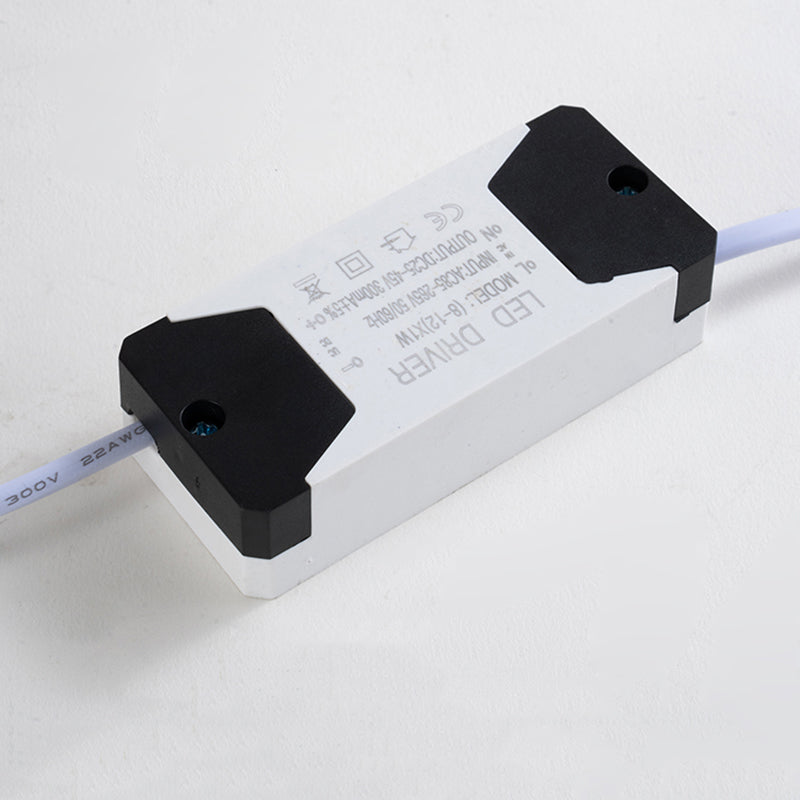 Modern Concise LED Flush Mount Aluminium Cylindrical Ceiling Light with Acrylic Shade