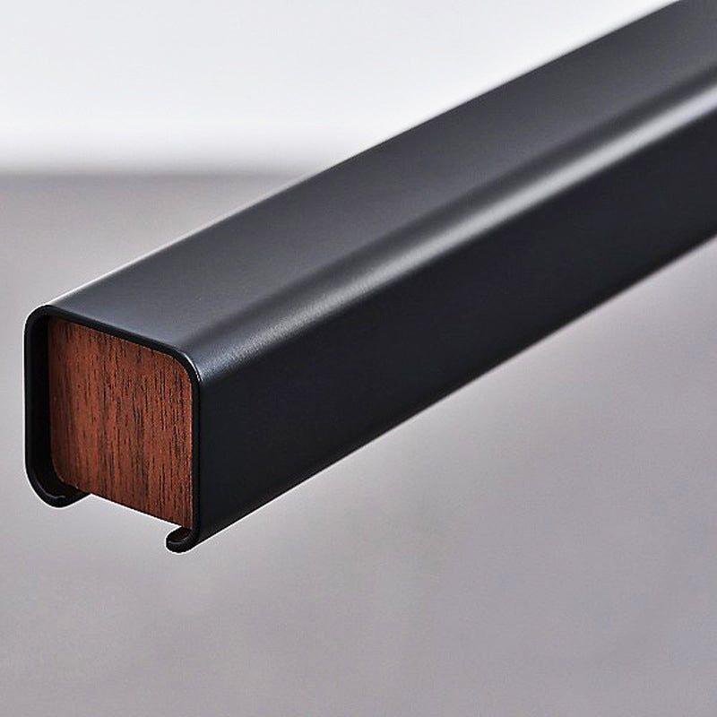 Modern a pendente illuminazione per l'illuminazione a sospensione lineare dell'isola cucina idee di illuminazione dell'isola in nero