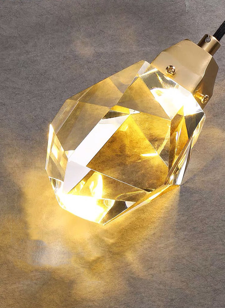 Moderne stijl wereldbol wandmontage lampen helder kristal 1-licht wandlichtwanden in goud