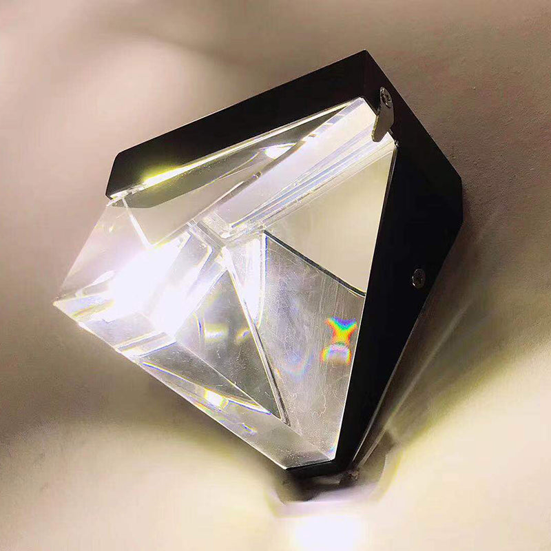 Eenvoudige unieke stijl geometrische schaduwwand SCONCE METAL 1 LICHT SCONCES in gouden afwerking