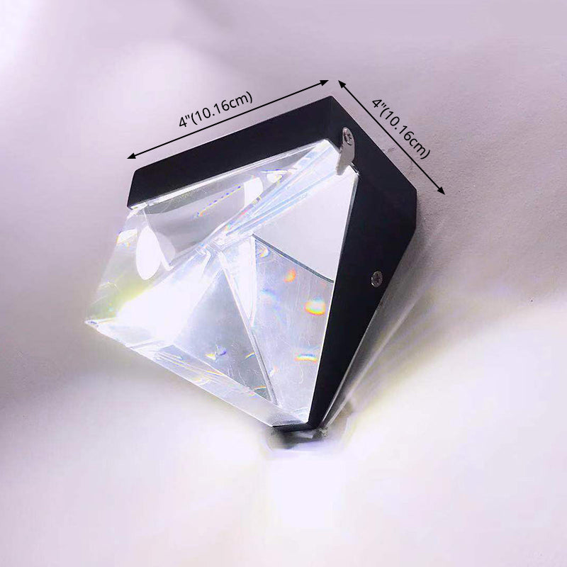 Eenvoudige unieke stijl geometrische schaduwwand SCONCE METAL 1 LICHT SCONCES in gouden afwerking