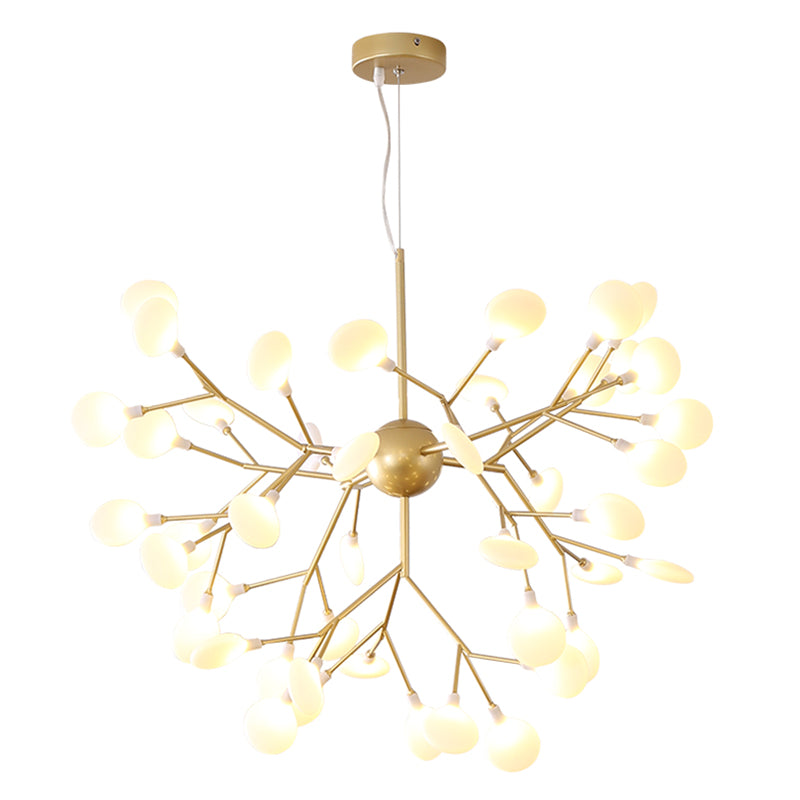 Branching Chandelier Light Fixture Modern Designer Acrylic Pendant Lighting for Restaurant