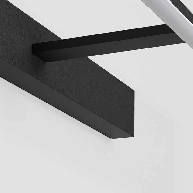 Minimalist-Style Strip Wall Sconce Lighting Metal LED Bathroom Sconce Light Fixture