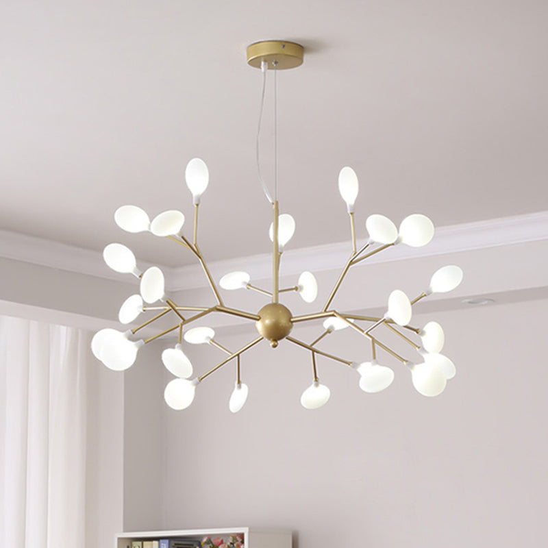 Branch Chandelier Light Farmture Moderne designer Acryl hangerverlichting voor restaurant