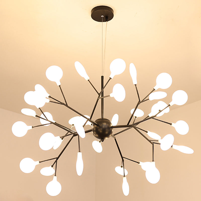Branch Chandelier Light Farmture Moderne designer Acryl hangerverlichting voor restaurant
