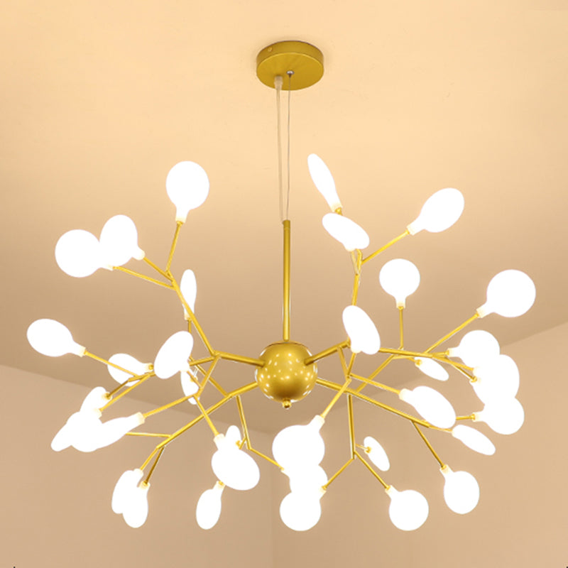 Branch Chandelier Light Farmture Moderne designer Acryl hangerverlichting voor restaurant