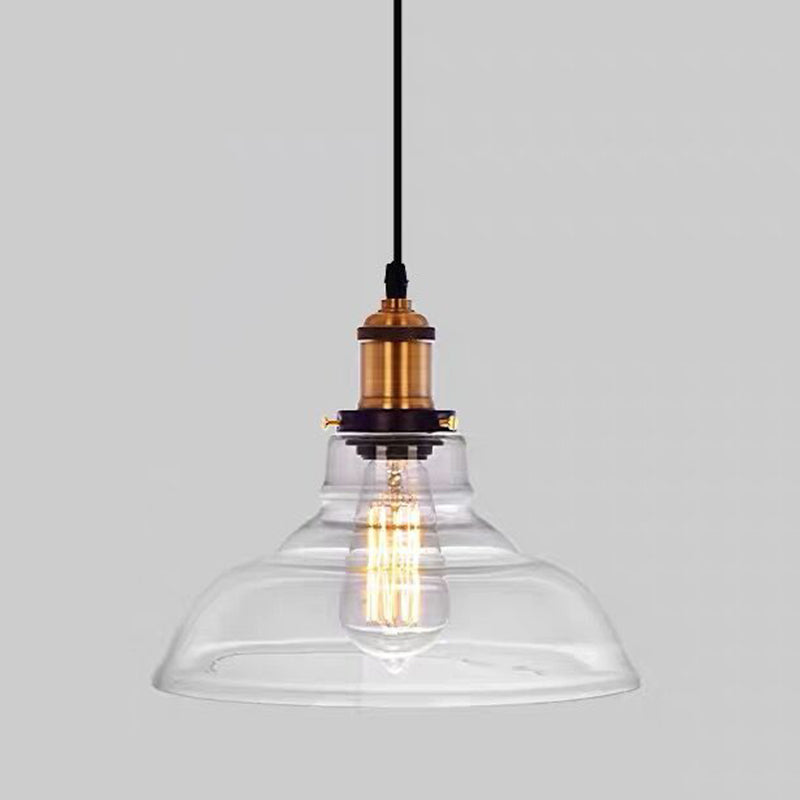 1 lumière suspendue au plafond suspension en verre contemporain suspension suspendue pour le restaurant