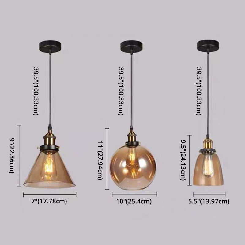 1 lumière suspendue au plafond suspension en verre contemporain suspension suspendue pour le restaurant