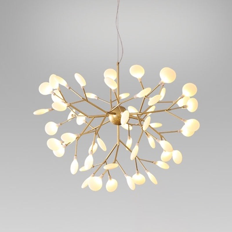 Branch Chandelier Light Farmture Moderne designer Acryl hangerverlichting voor restaurant