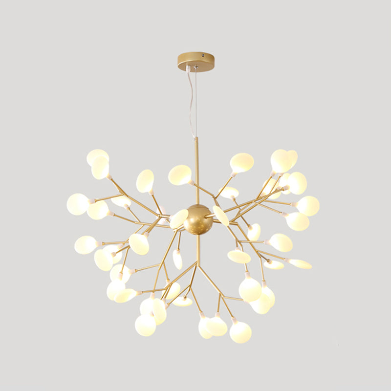 Branch Chandelier Light Farmture Moderne designer Acryl hangerverlichting voor restaurant