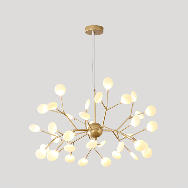 Branch Chandelier Light Farmture Moderne designer Acryl hangerverlichting voor restaurant