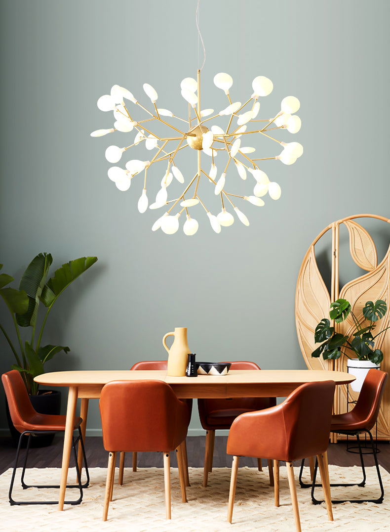 Branch Chandelier Light Farmture Moderne designer Acryl hangerverlichting voor restaurant