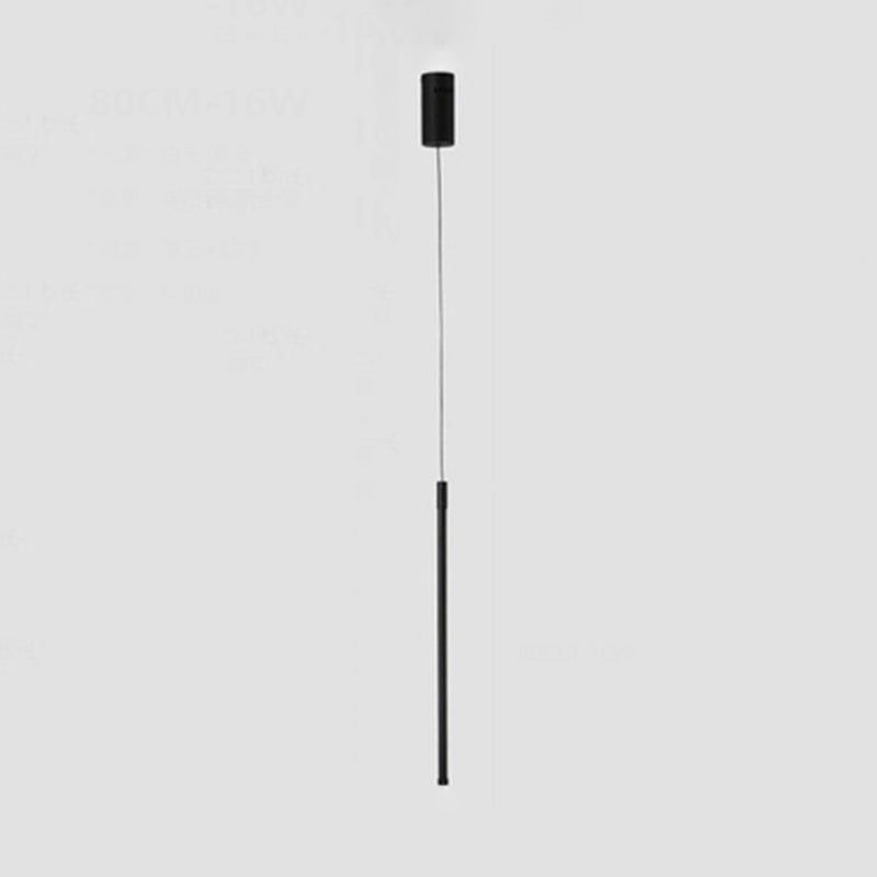 Moderne runde Röhre 12W LED -Anhänger leichte lange Linienlampen für Schlafzimmer Esszimmer