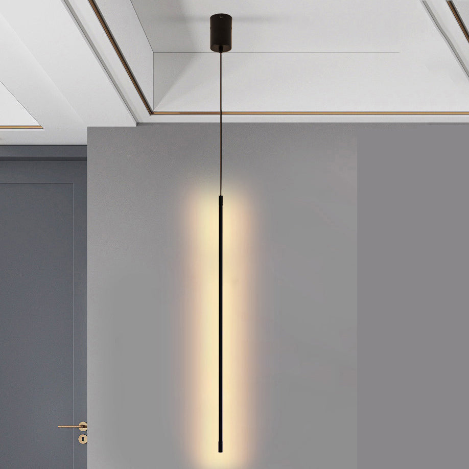 Moderne runde Röhre 12W LED -Anhänger leichte lange Linienlampen für Schlafzimmer Esszimmer