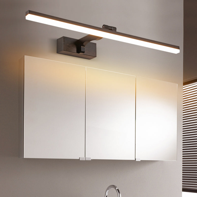 Éclairage lumineux mural linéaire en métal Nordique