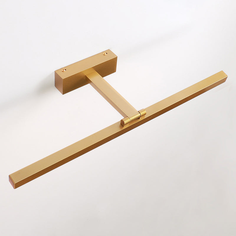 Nordische stromlinienförmige Wandleuchte Wandleuchter Badezimmer Wandleuchte in Gold