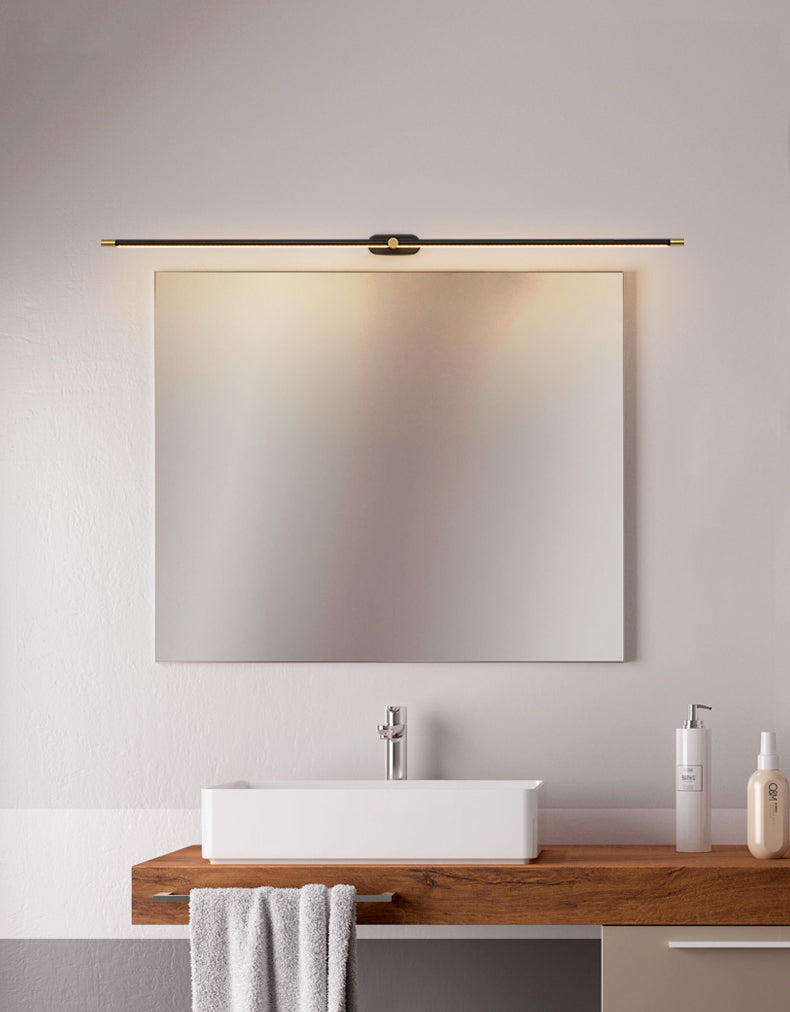 Elongated Sconce Light Fixture Minimalist Style LED Metal Wall Mount Light Fixture