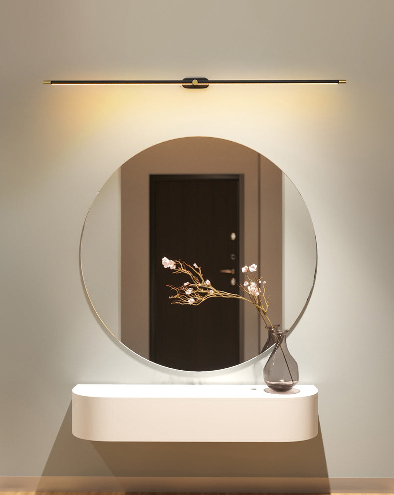 Elongated Sconce Light Fixture Minimalist Style LED Metal Wall Mount Light Fixture