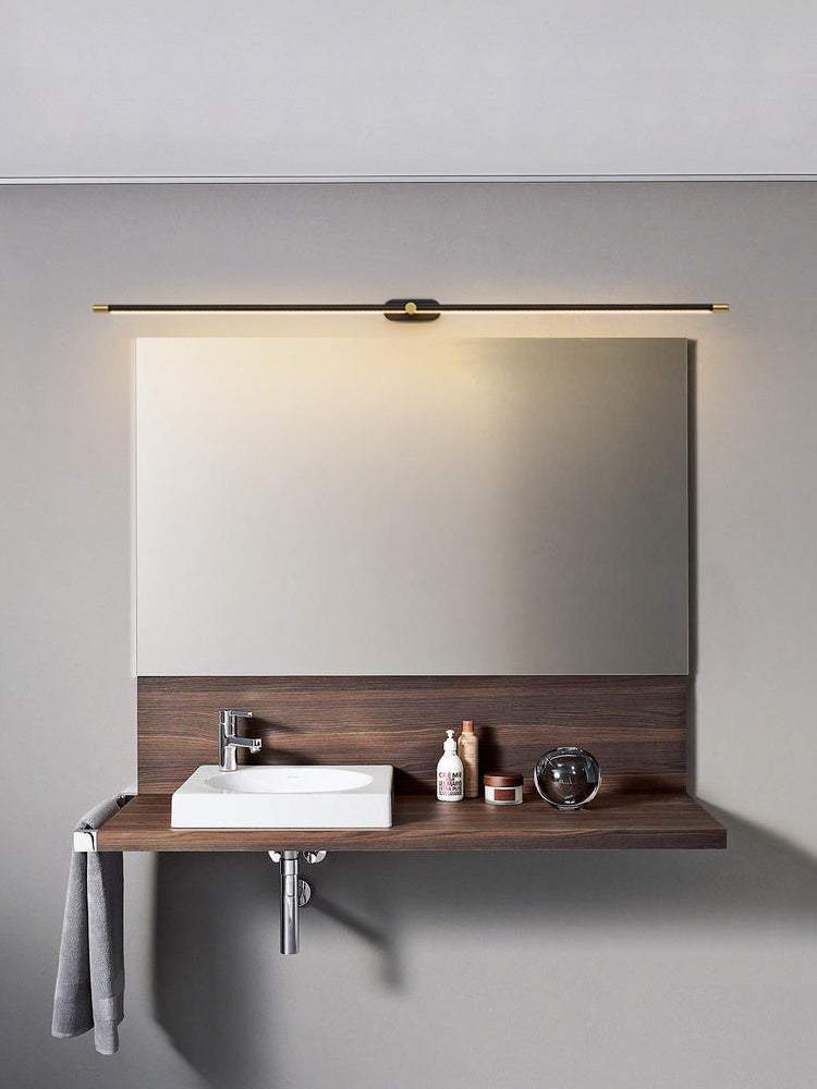 Elongated Sconce Light Fixture Minimalist Style LED Metal Wall Mount Light Fixture