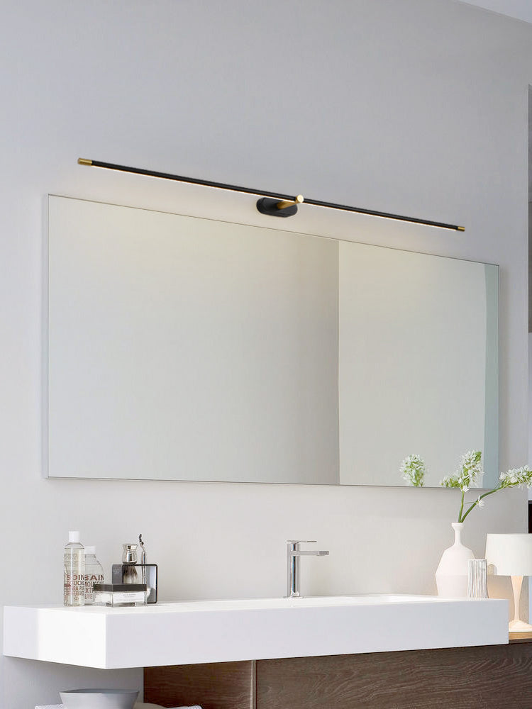 Elongated Sconce Light Fixture Minimalist Style LED Metal Wall Mount Light Fixture