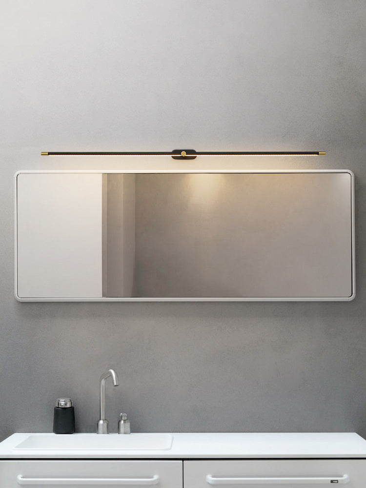 Elongated Sconce Light Fixture Minimalist Style LED Metal Wall Mount Light Fixture