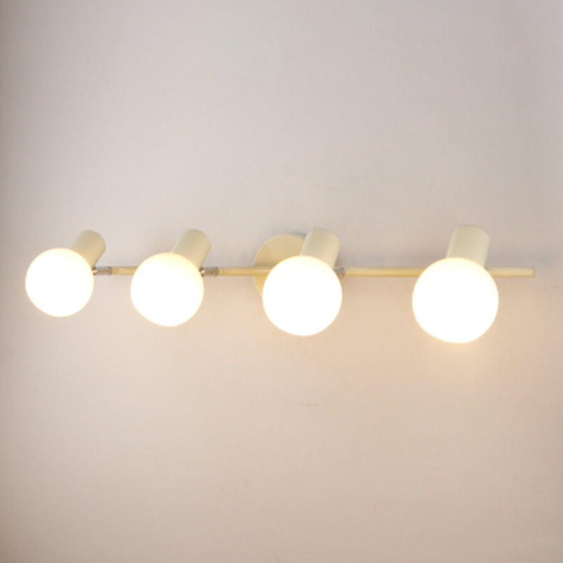 Luminaire d'éclairage en forme de balle Simplicité style luminaire mural métallique