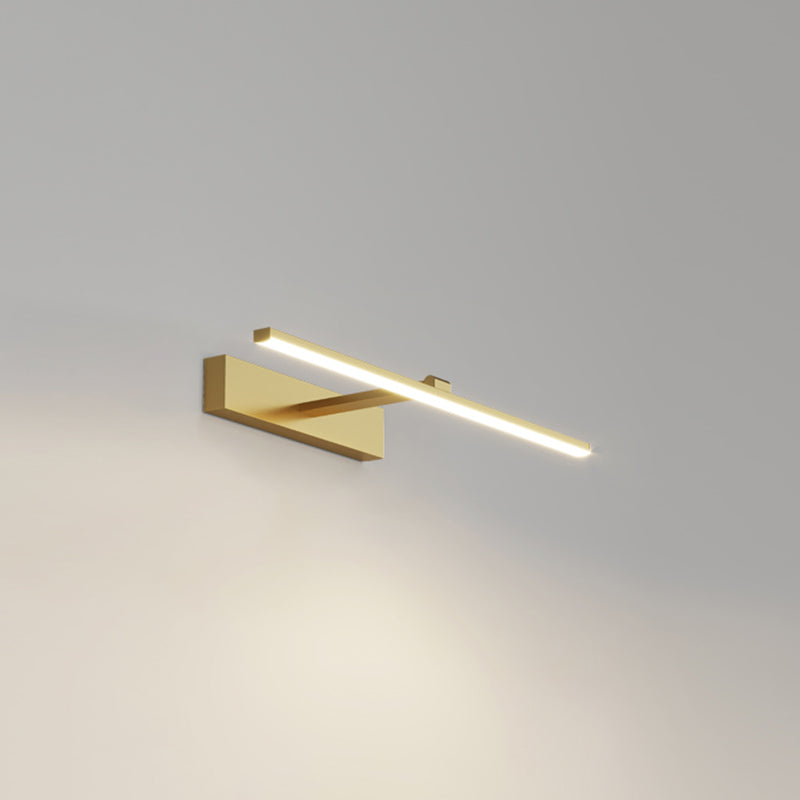 Streifen Badezimmer Leuchte Leuchte Metall LED minimalistische Wandleuchtenbeleuchtung