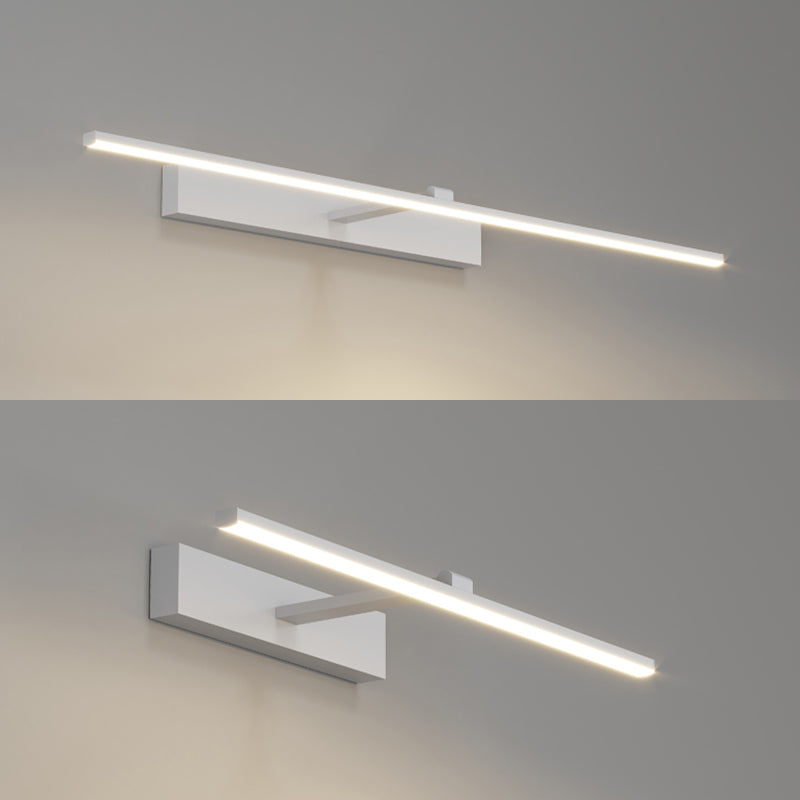 Streifen Badezimmer Leuchte Leuchte Metall LED minimalistische Wandleuchtenbeleuchtung