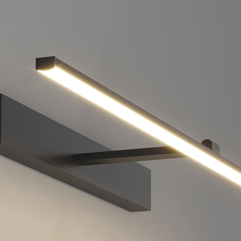 Streifen Badezimmer Leuchte Leuchte Metall LED minimalistische Wandleuchtenbeleuchtung