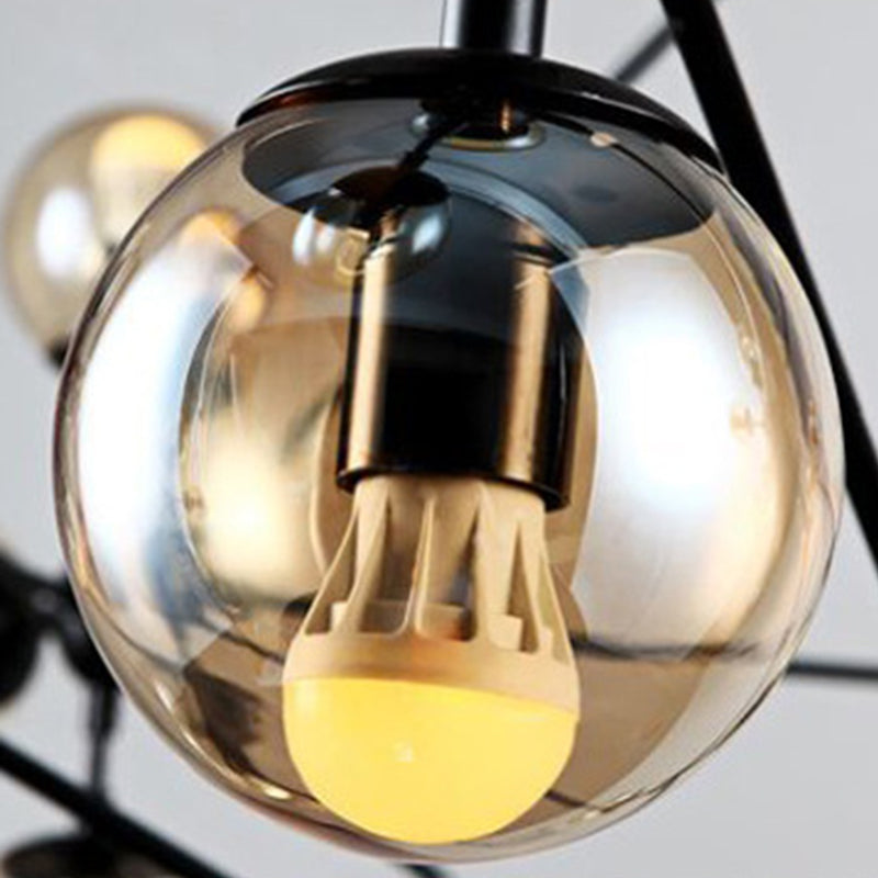 Globe Kronleuchterleuchte Leuchte Industrieglas Anhänger Beleuchtung für das Restaurant