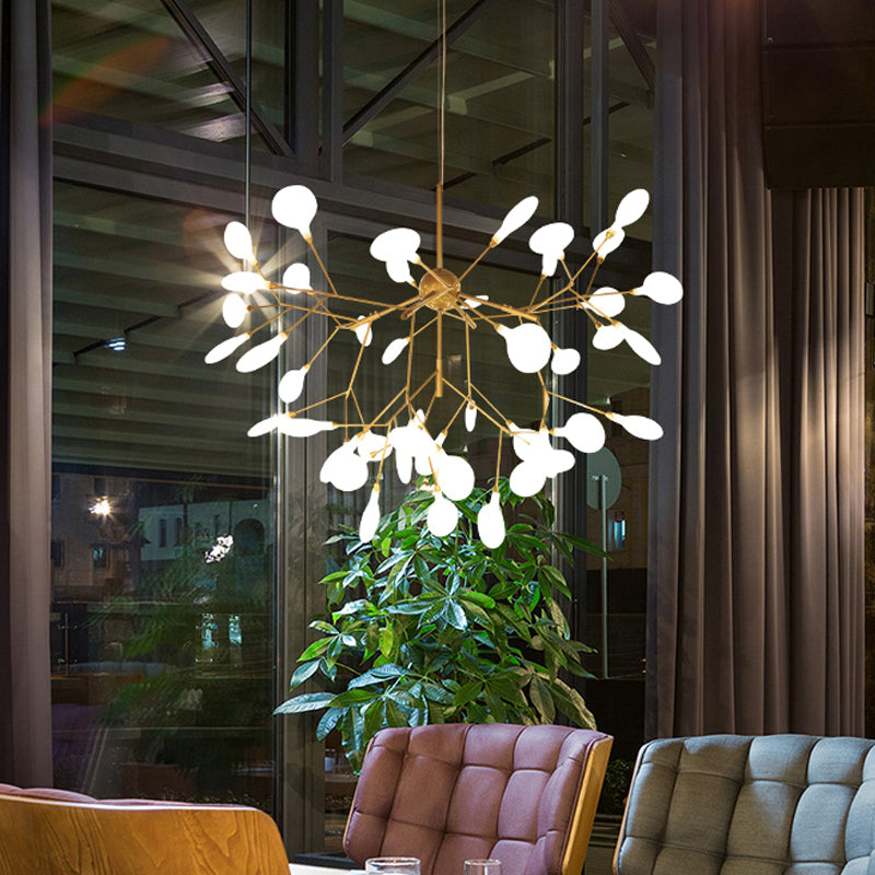 Lampada lampadina a lucciola Firefly Lampada moderna Designer Acrilico Acrilico Accensione per il ristorante
