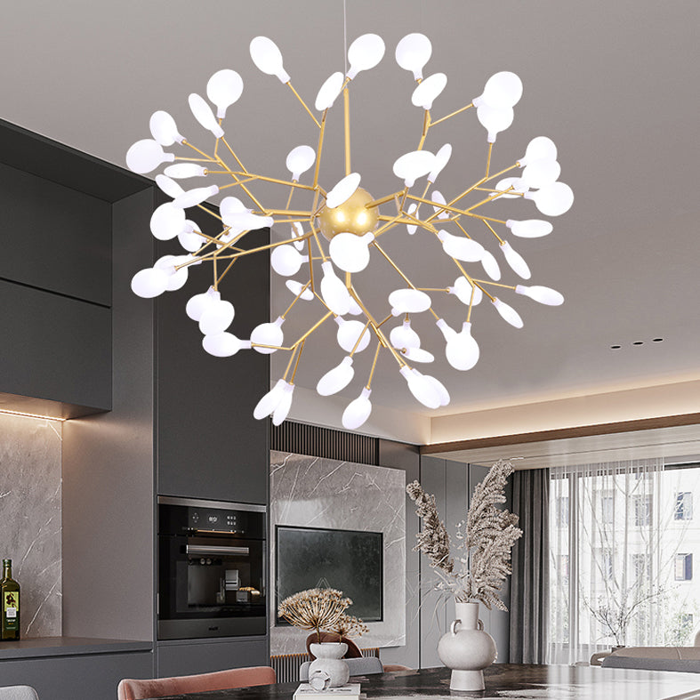Branch Chandelier Light Farmture Moderne designer Acryl hangerverlichting voor restaurant