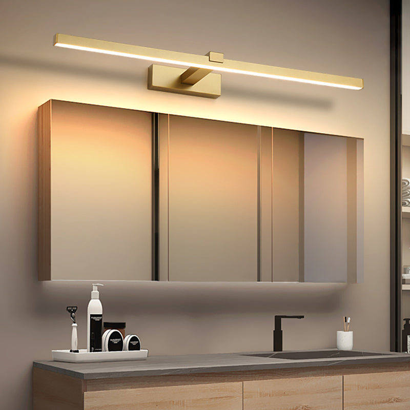 Modern Light Lights Lights Lights Lights Aptier dell'illuminazione a parete in alluminio per bagno