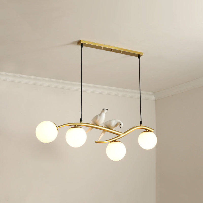 Modern Pendant Lighting for Kitchen Island Linear Island Lighting in Black