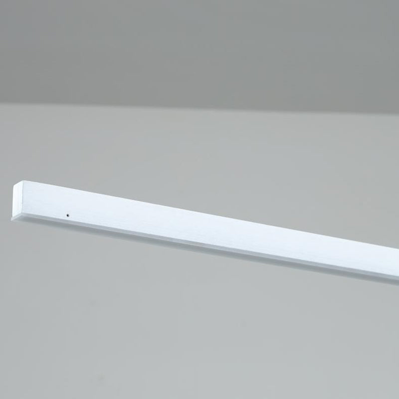 Lámpara moderna de lámpara lineal iluminación lineal lámpara de araña moderna en negro