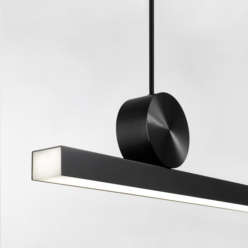 Lampade dell'isola illuminazione isola lineare Luci dell'isola in nero