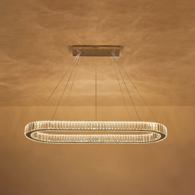 Lampadario contemporaneo Luci lampadari a LED LED LED LED Isola per sala da pranzo