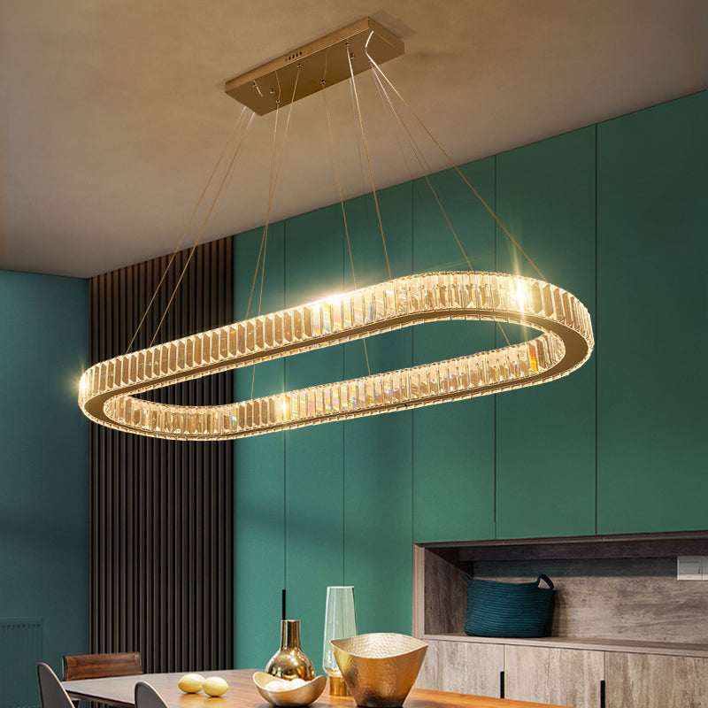 Lampadario contemporaneo Luci lampadari a LED LED LED LED Isola per sala da pranzo