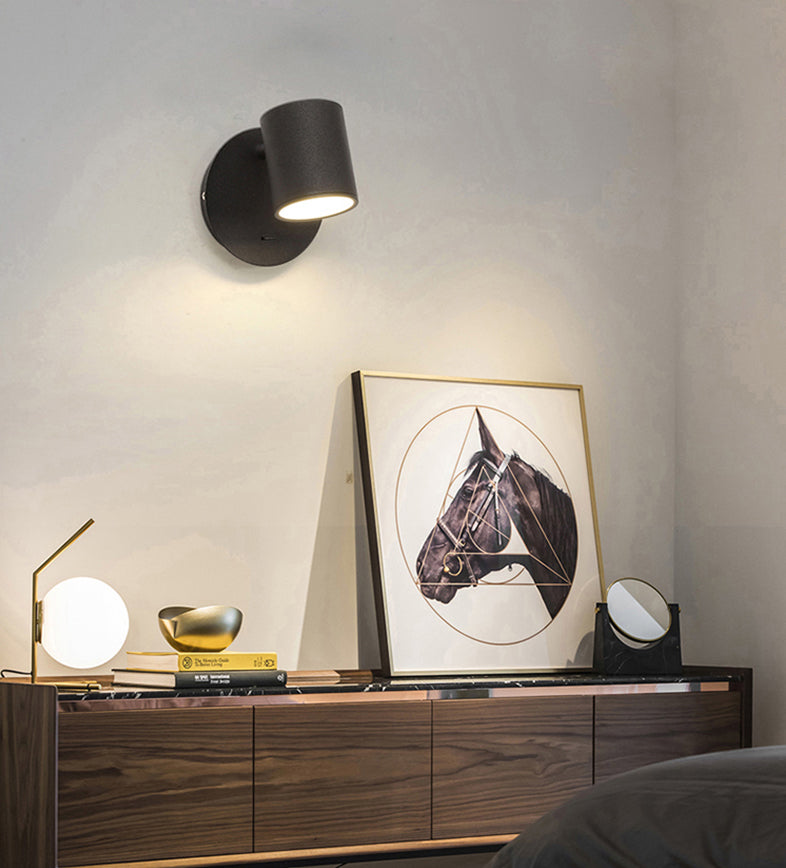 Acrylic Modern Reading Wall Sconce 1-Light Wall Mounted Lighting for Bedroom