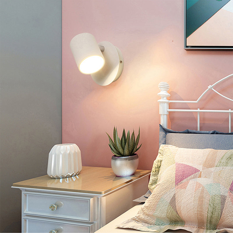 Acrylic Modern Reading Wall Sconce 1-Light Wall Mounted Lighting for Bedroom