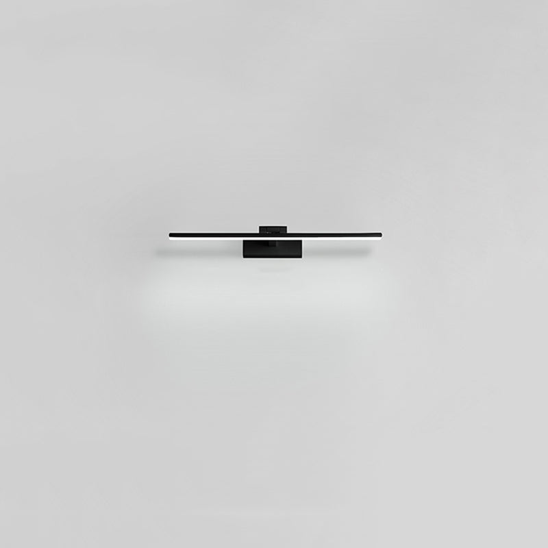 Modern Minimalist LED Wall Light Aluminium Linear Wall Lamp with Silicone Shade