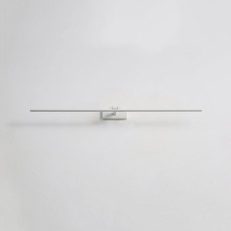 Modern Minimalist LED Wall Light Aluminium Linear Wall Lamp with Silicone Shade