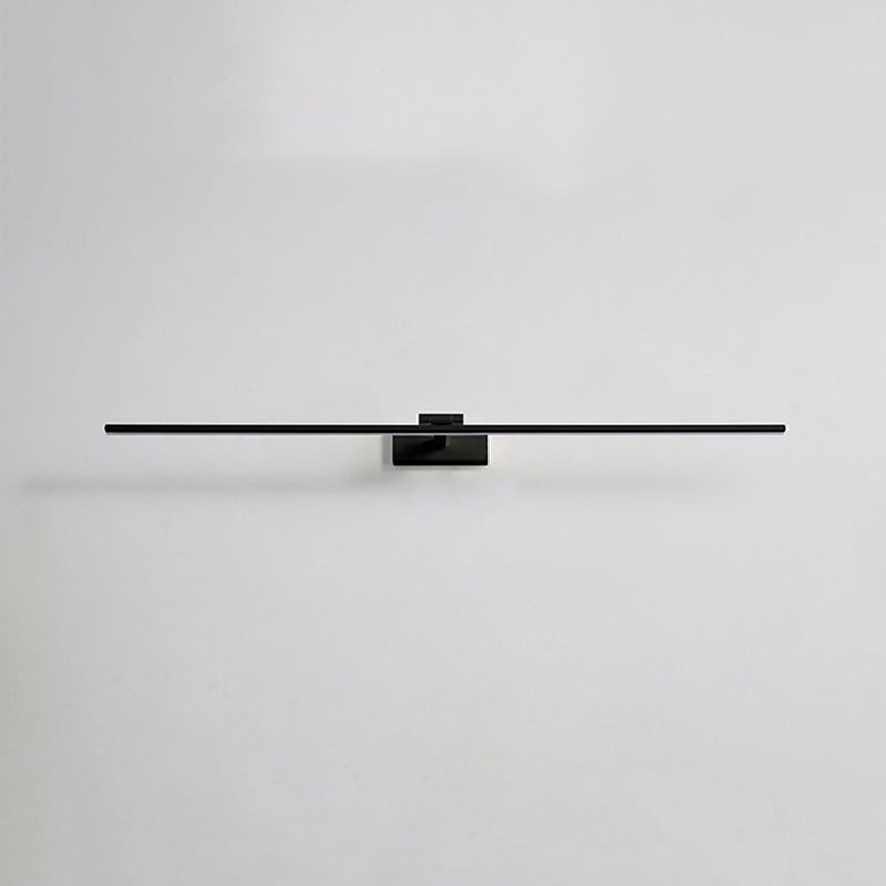 Modern Minimalist LED Wall Light Aluminium Linear Wall Lamp with Silicone Shade