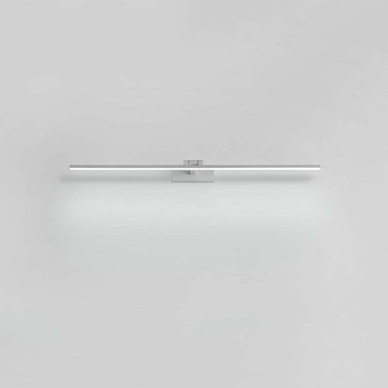 Modern Minimalist LED Wall Light Aluminium Linear Wall Lamp with Silicone Shade