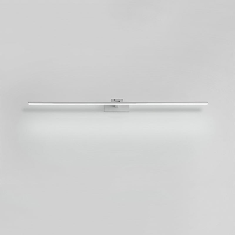 Modern Minimalist LED Wall Light Aluminium Linear Wall Lamp with Silicone Shade