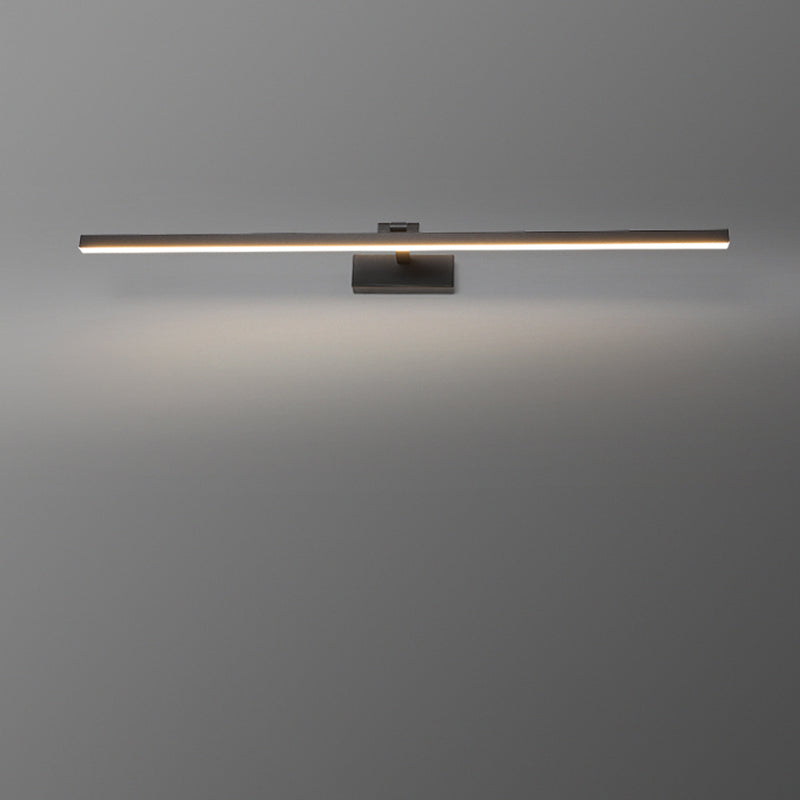 Minimalismus Leuchtenlicht 1-Licht-Aluminium Linear Wandmontage Licht für Badezimmer