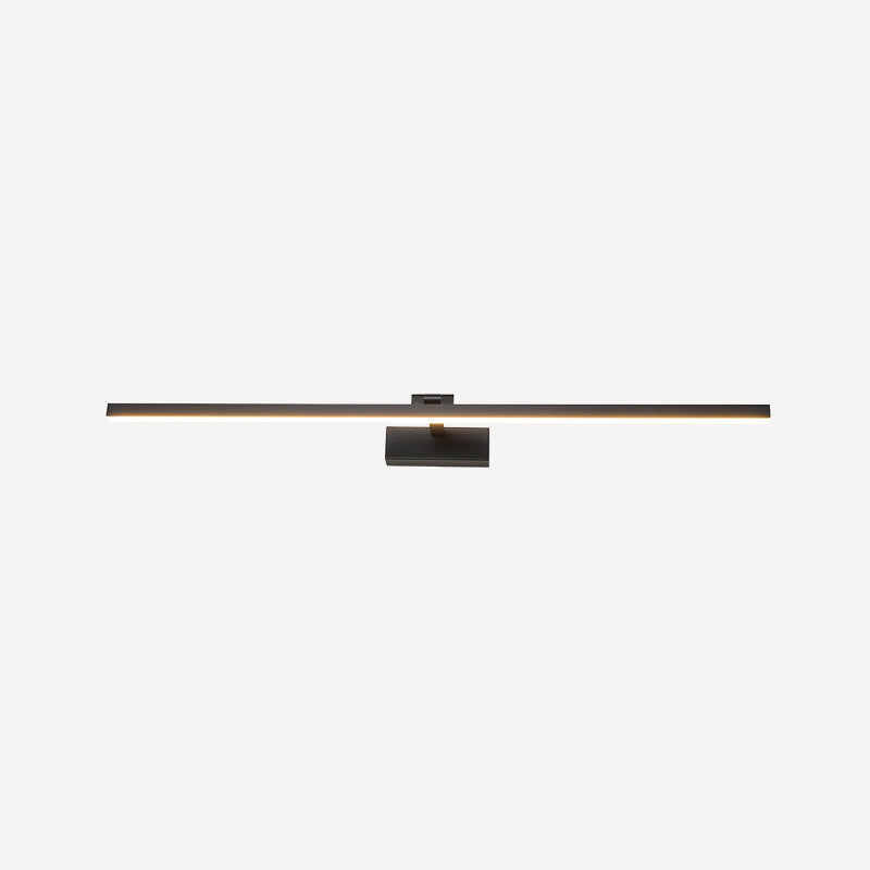 Minimalismus Leuchtenlicht 1-Licht-Aluminium Linear Wandmontage Licht für Badezimmer