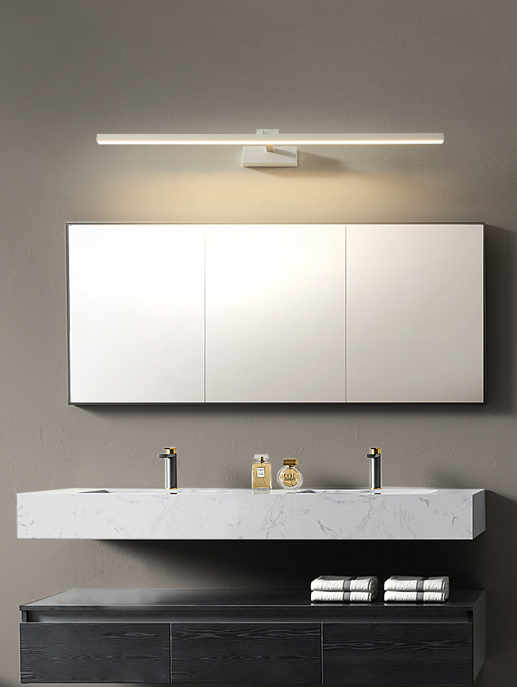 Minimalismus Leuchtenlicht 1-Licht-Aluminium Linear Wandmontage Licht für Badezimmer
