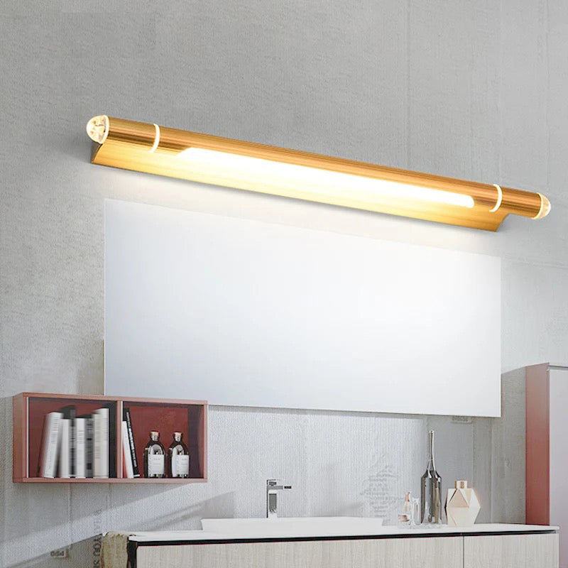 Contemporary Linear Wall Mounted Light Fixture 1-Light Sconce Light for Bathroom