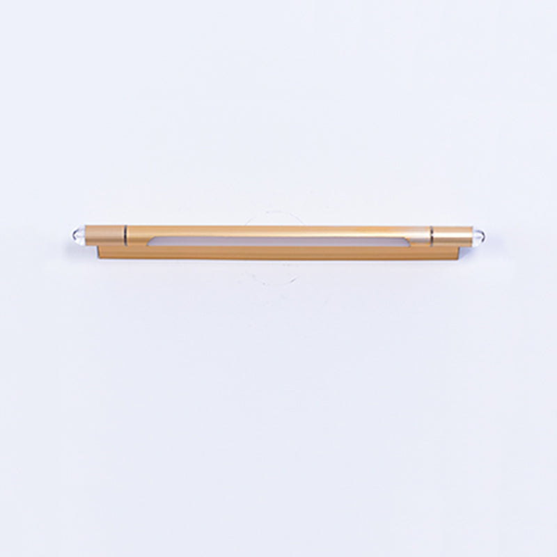 Contemporary Linear Wall Mounted Light Fixture 1-Light Sconce Light for Bathroom